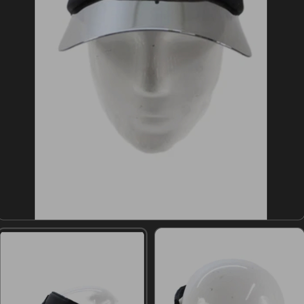 ALO Yoga Clear Visor with Black Band